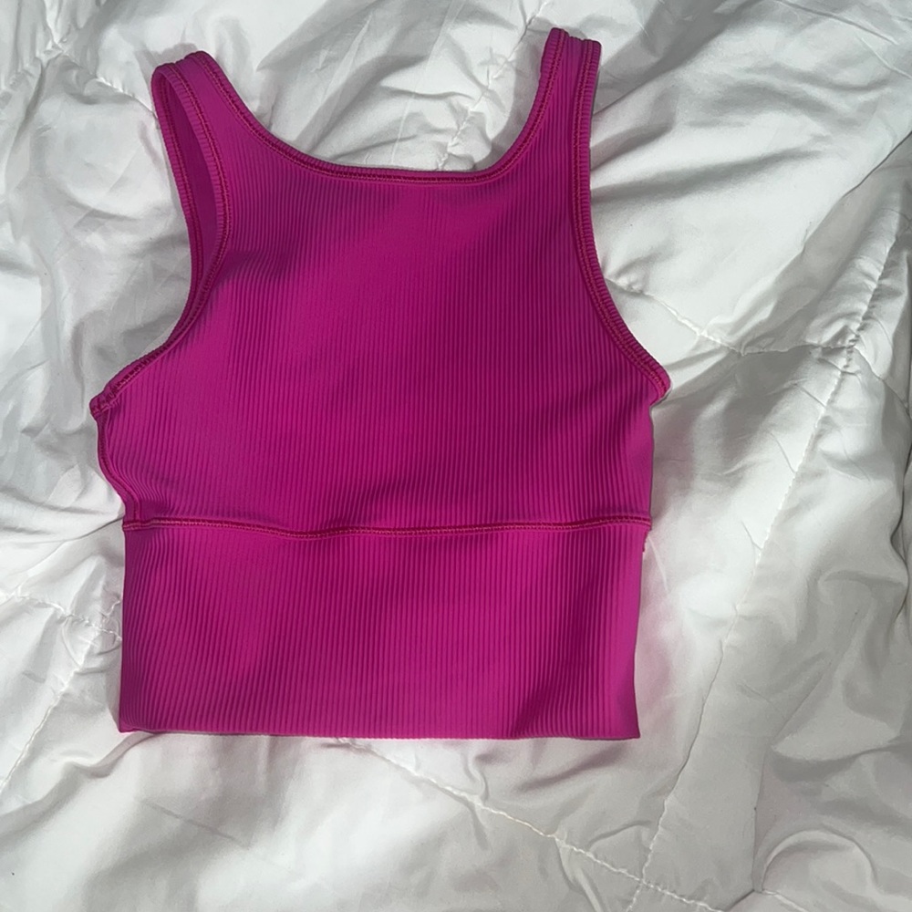 lululemon power pivot ribbed tank top